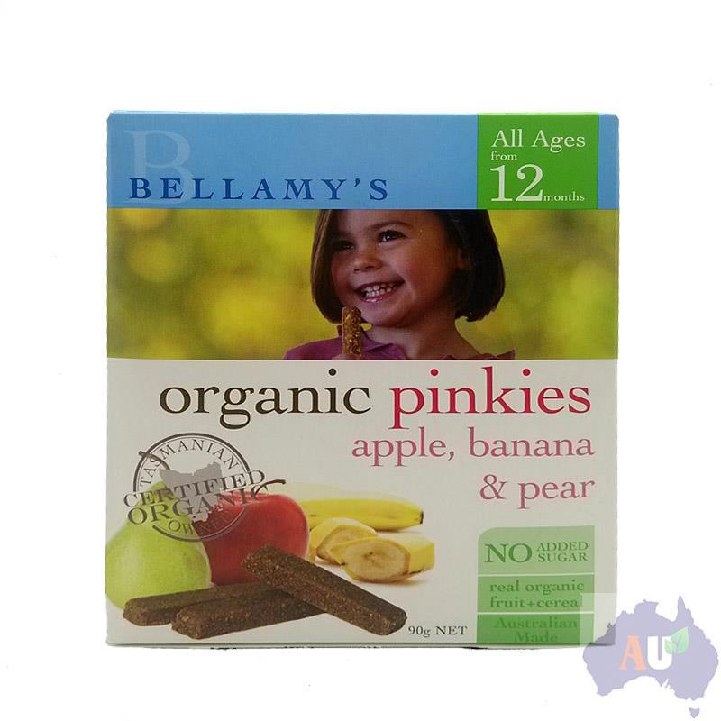 Bellamy 贝拉米 有机婴幼儿苹果香蕉梨磨牙棒 90g 12个月以上