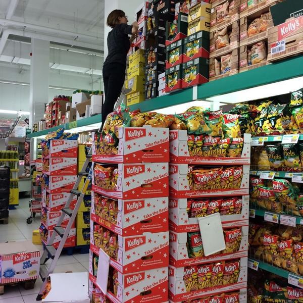 Photo taken at Merkur Ihr Markt by Teddy B. on 7/4/2014-奥地利维也纳奥林匹亚广场2 Photo taken at Merkur Ihr Markt by Teddy B. on 7/4/2014