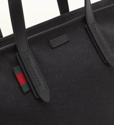 美国直邮Gucci/古奇 gucci2052皮革边饰托特包女手提包包邮 美国直邮Gucci/古奇 gucci2052皮革边饰托特包女手提包包邮