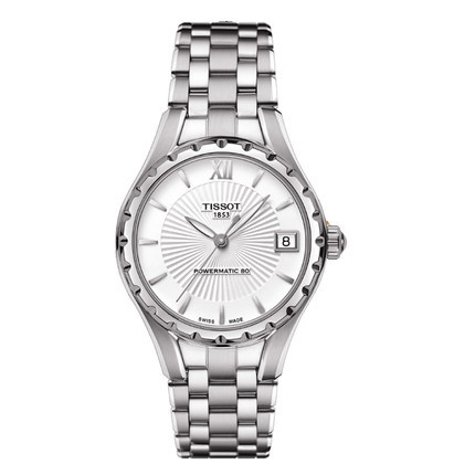 全球联保 瑞士天梭LADY系列手表 机械女表T072.207.11.038.00正品