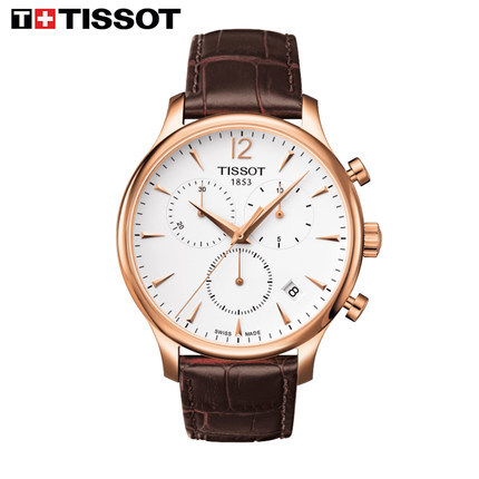 Tissot/天梭T-CLASSIC系列男士手表计时石英表T063.617.36.037.00