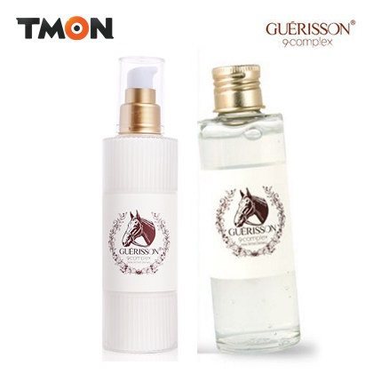 韩国正品 Guerisson/九朵云 马油精华润肤套装爽肤水+柔肤乳液