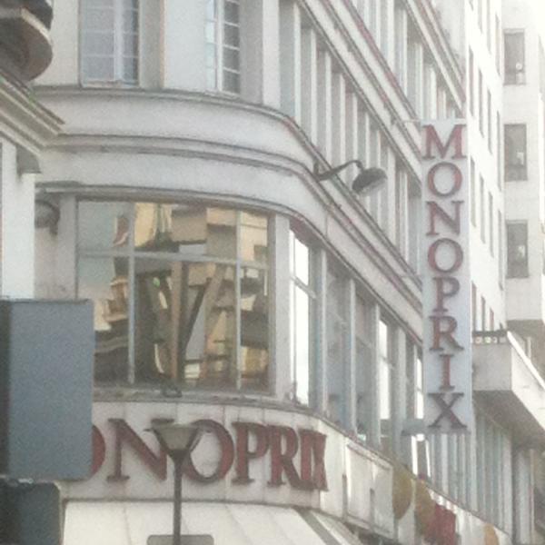 Photo taken at Monoprix by Aurore D. on 12/29/2012-法国巴黎商业街2号 Photo taken at Monoprix by Aurore D. on 12/29/2012
