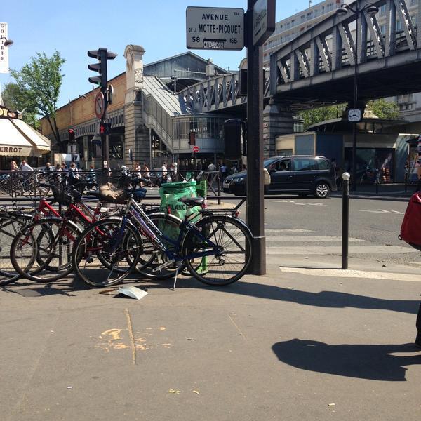 Photo taken at Monoprix by Deborah B. on 6/7/2013-法国巴黎商业街2号 Photo taken at Monoprix by Deborah B. on 6/7/2013