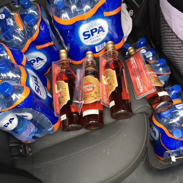 Photo taken at Colruyt by Nathan D. on 5/21/2014