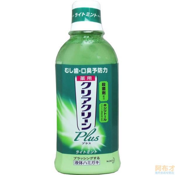 日本进口漱口水-KAO花王漱口水 CleanClean液体牙膏 防口臭 口腔清洁液 (清爽薄荷味)600ml 日本进口漱口水-KAO花王漱口水 CleanClean液体牙膏 防口臭 口腔清洁液 (清爽薄荷味)600ml