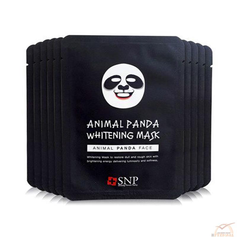 韩国进口美白面膜-SNP明星面膜 熊猫面膜 美白面膜 25ml*10/盒SNP无香味 韩国进口美白面膜-SNP明星面膜 熊猫面膜 美白面膜 25ml*10/盒SNP无香味