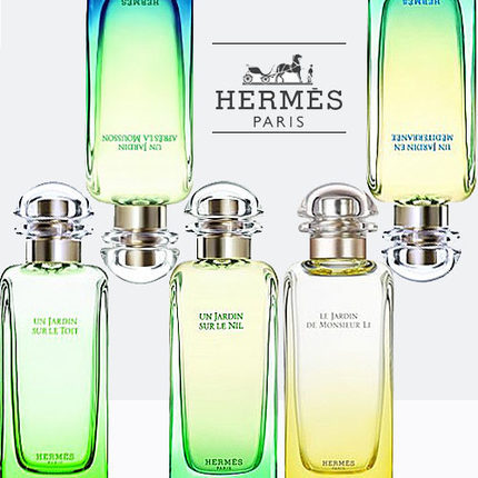 Hermes/爱马仕尼罗河李氏屋顶花园女士淡香水持久30/50/100ml