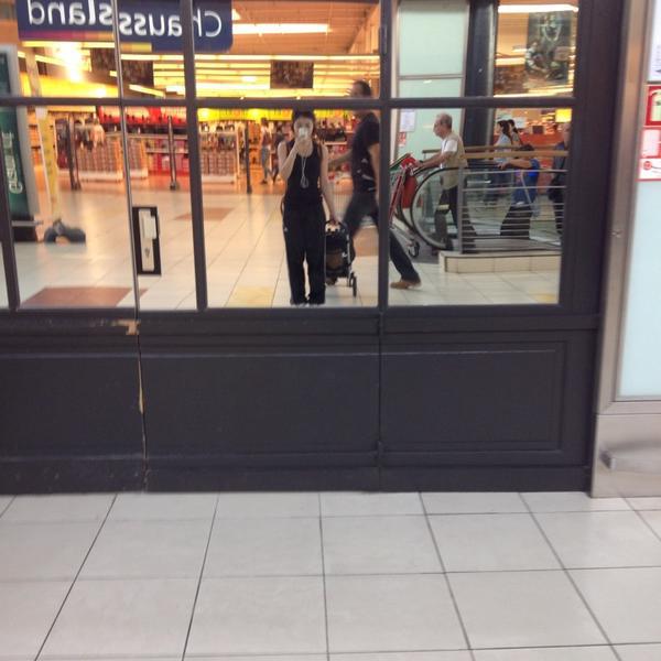 Photo taken at Auchan by Tutu on 9/25/2013