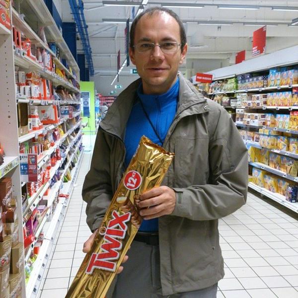 Photo taken at Auchan by Tolya B. on 11/13/2013