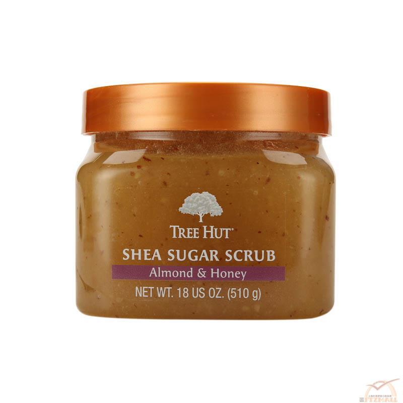 Tree Hut 身体磨砂膏-乳木果糖杏仁蜂蜜 18oz