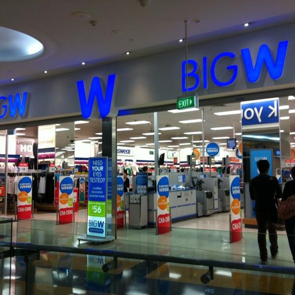提供澳大利亚人自己会买的品牌Big W超市布里斯班店图片库 提供澳大利亚人自己会买的品牌Big W超市布里斯班店图片库