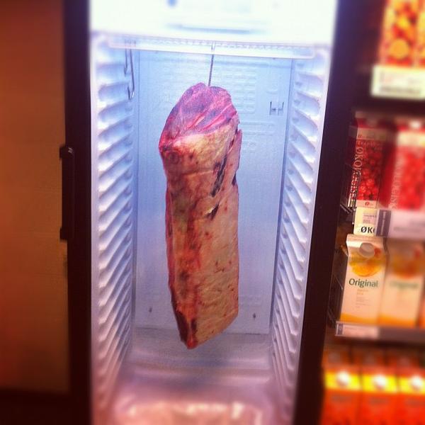 Photo taken at Irma Ndr Fasanvej by Julie F. on 9/2/2012