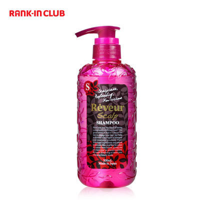 保税直发 日本Reveur 头皮护理无硅油洗发水  滋润顺滑 500ml