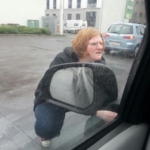 Photo taken at Colruyt by Steve B. on 2/22/2014