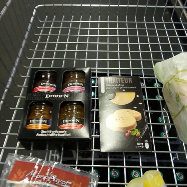 Photo taken at Colruyt by Steve B. on 2/8/2014