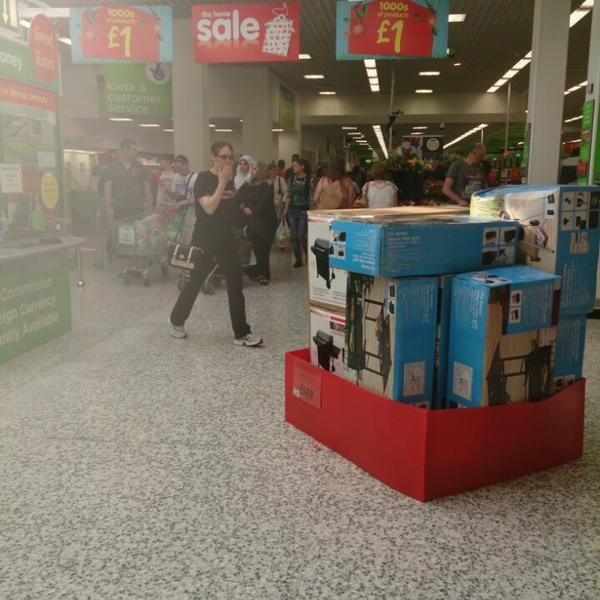Photo taken at Asda by Matiss S. on 6/8/2013