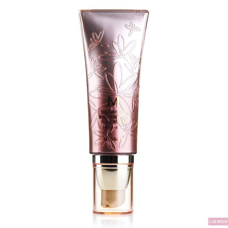 韩国 Missha/谜尚 花BB霜 魅力幻金 凝彩至真 白皙柔护霜 保湿 轻薄 遮瑕 SPF25 21号色