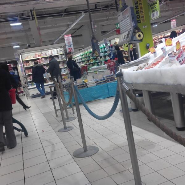 Photo taken at Auchan by Baw N. on 1/29/2014