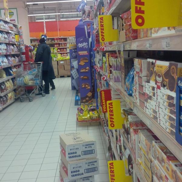 Photo taken at Auchan Napoli Argine by Vittorio C. on 3/8/2014