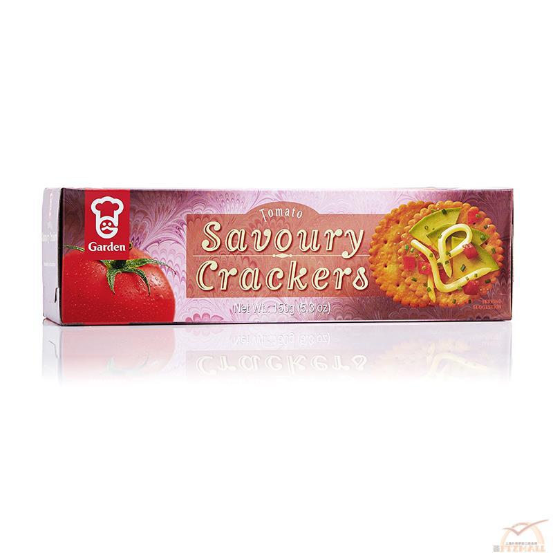 香港进口西红柿味饼干-Garden嘉顿 西红柿味薄片饼干 /盒