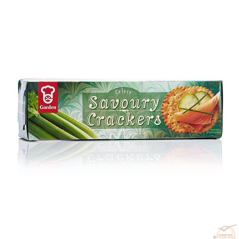 香港进口芹菜味饼干-Garden嘉顿 芹菜味薄片饼干 /盒 香港进口芹菜味饼干-Garden嘉顿 芹菜味薄片饼干 /盒