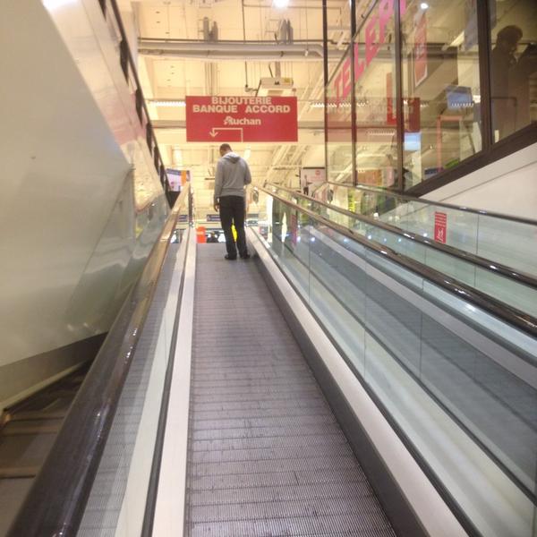 Photo taken at Auchan by Romdhan F. on 9/14/2013