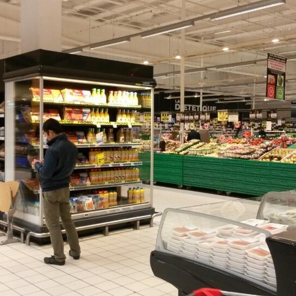 Photo taken at Auchan by Rania H. on 3/26/2015