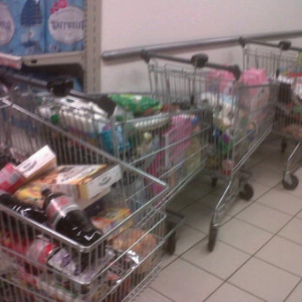 Photo taken at Monoprix by Gilles M. on 6/8/2012