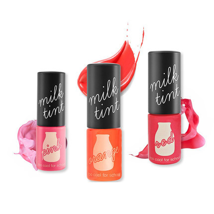 香港直邮张馨予推荐Too cool for school牛奶染色咬唇液唇彩唇蜜