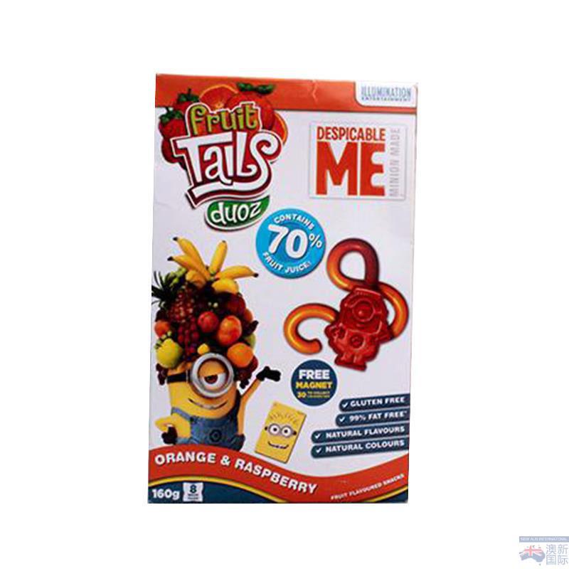 fruittails小黄人零食水果尾巴软糖 1