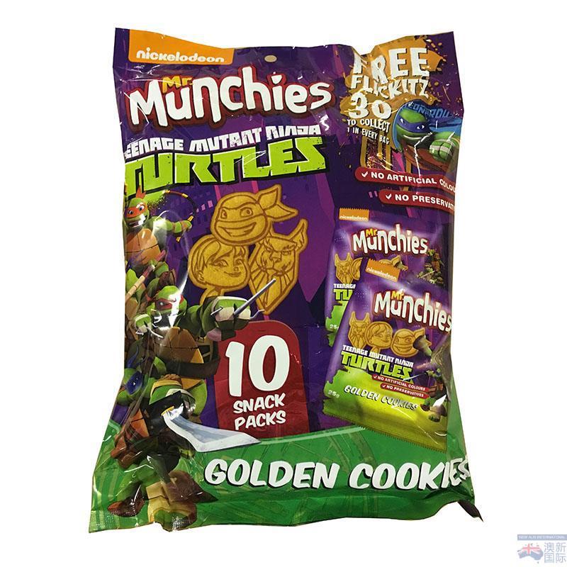 mr.munchies 动漫卡通曲奇饼干 忍者神龟 250g mr.munchies 动漫卡通曲奇饼干 忍者神龟 250g