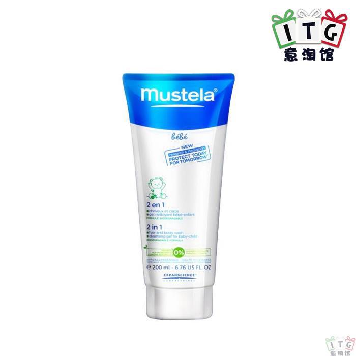 MUSTELA妙思乐婴幼儿二合一洗发沐浴露