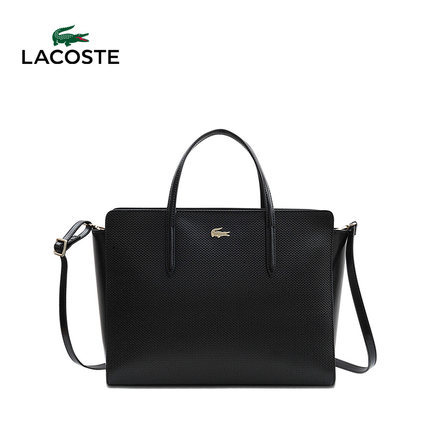Lacoste/拉科斯特十字纹小牛皮女款单肩包nf1223ce Lacoste/拉科斯特十字纹小牛皮女款单肩包nf1223ce