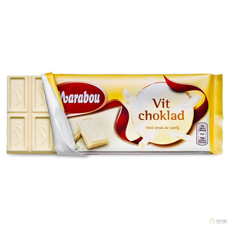 瑞典 Marabou白巧克力 185g