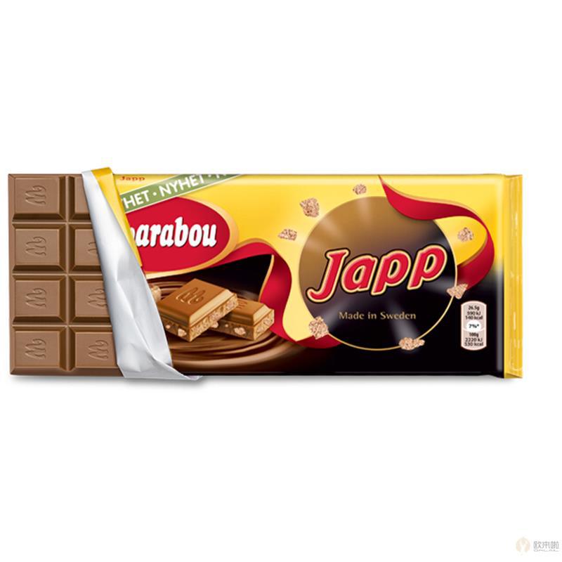 瑞典 Marabou酥脆球口味 巧克力 185g