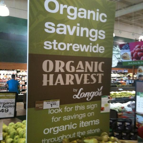 Photo taken at Longo's by OrganicExpert on 4/9/2011-加拿大密西沙加邱吉尔大道莱尔德路3163 Photo taken at Longo's by OrganicExpert on 4/9/2011