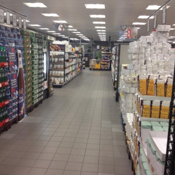 Photo taken at DøgnNetto by Henrik B. on 11/9/2011