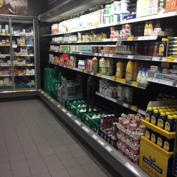 Photo taken at DøgnNetto by Henrik B. on 11/9/2011