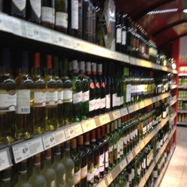 Photo taken at REWE by Pınar S. on 7/5/2012