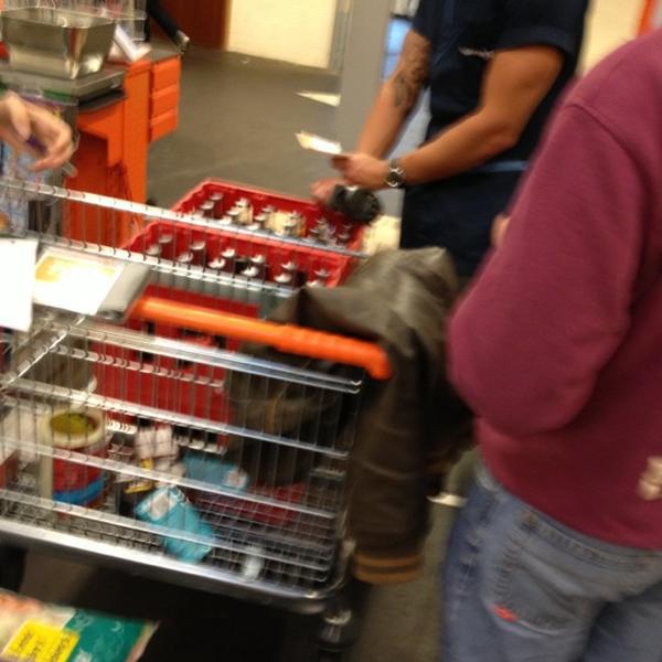 Photo taken at Colruyt by ben r. on 10/29/2012