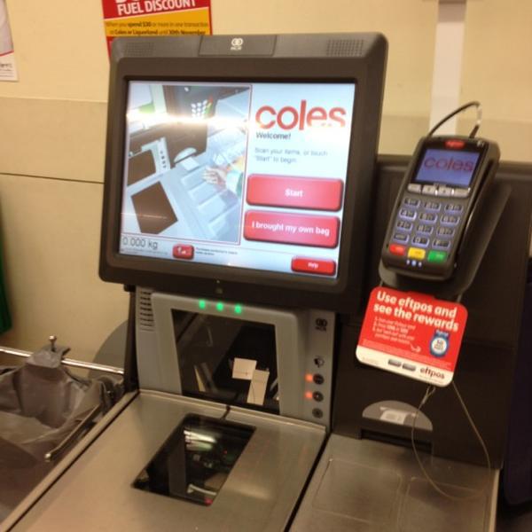 Photo taken at Coles by hidekki on 11/9/2012