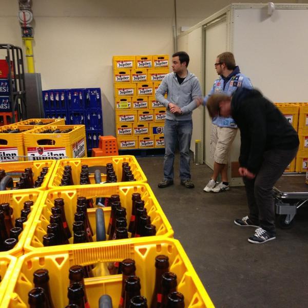 Photo taken at Colruyt by Anton T. on 4/27/2013