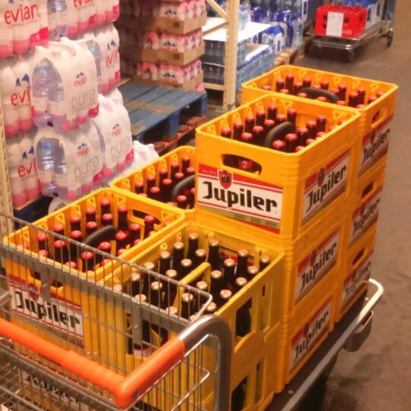 Photo taken at Colruyt by Olivier F. on 5/21/2015