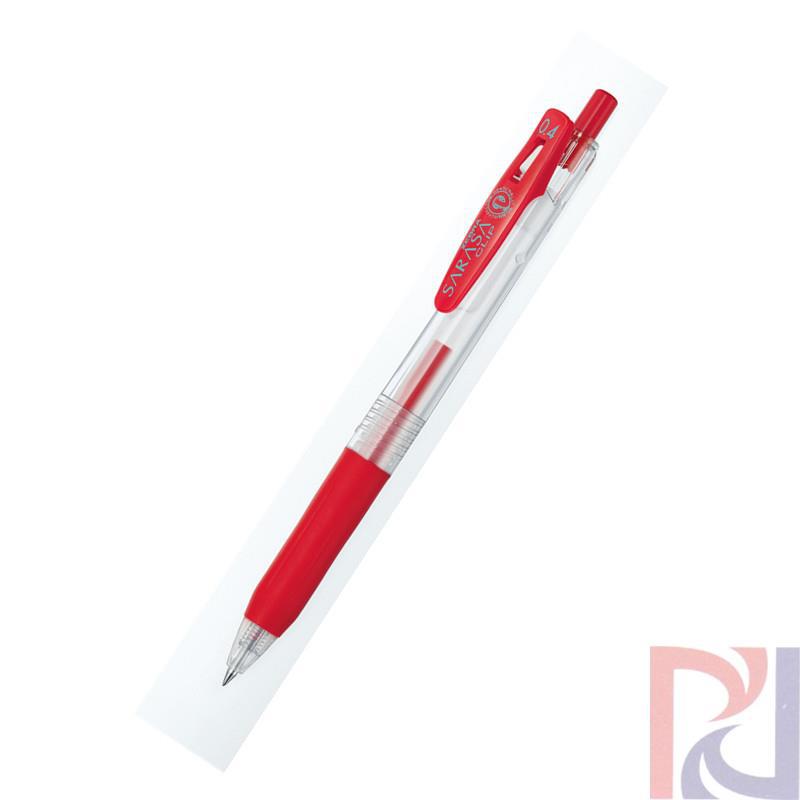 日本原装 斑马Zebra SARASA CLIP多彩中性笔JJS15/0.4mm 红色(红色)