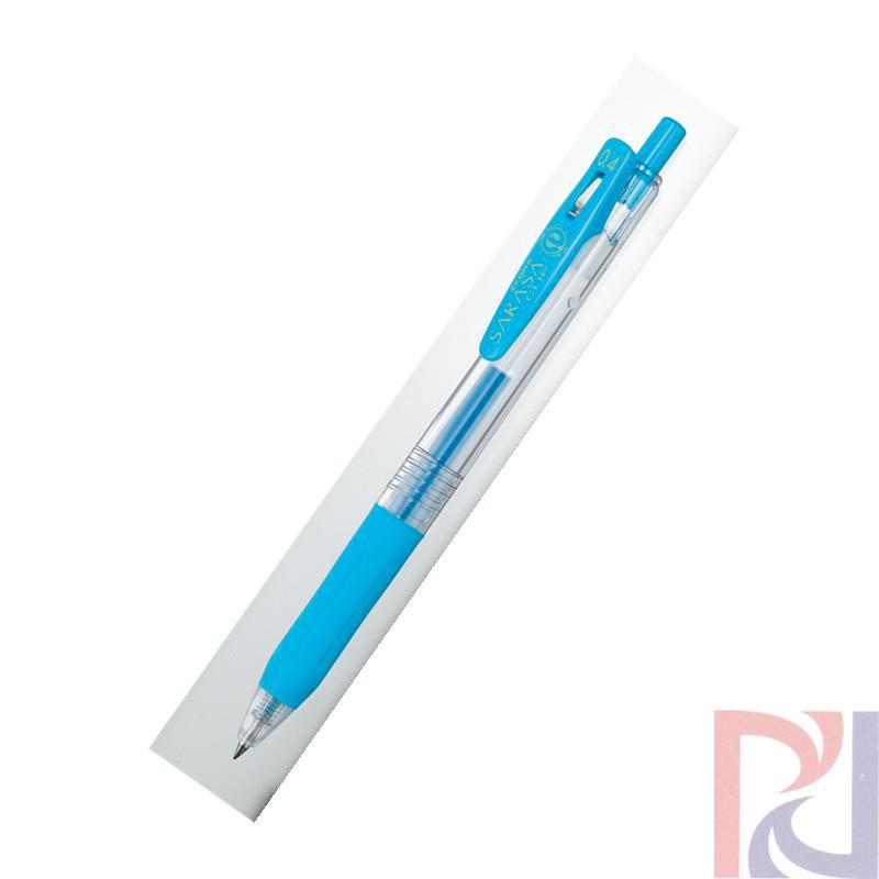 日本原装 斑马Zebra SARASA CLIP多彩中性笔JJS15/0.4mm 浅蓝色(蓝色)
