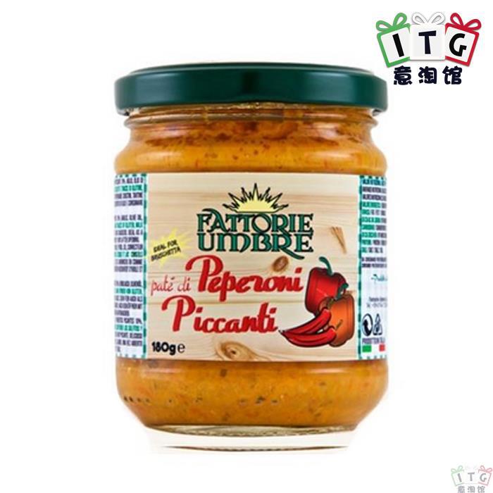 FATTORIE UMBRE辣椒奶酪面包酱180克瓶装