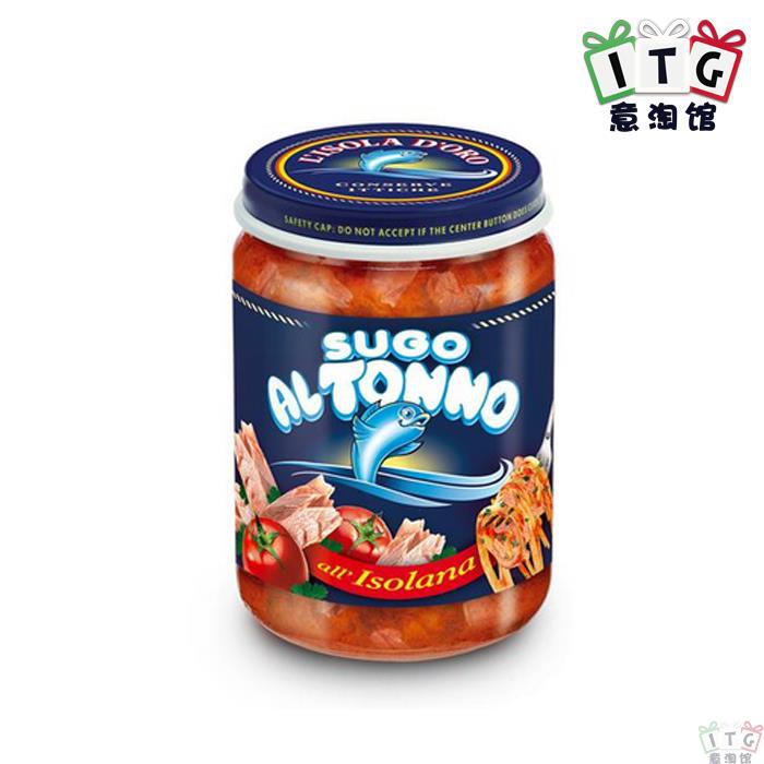 L Isola Doro 金枪鱼番茄意面酱130克瓶装 L Isola Doro 金枪鱼番茄意面酱130克瓶装