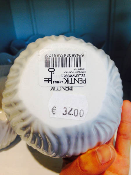 芬兰进口白色碗-Pentik白色碗 陶瓷碗 白色陶瓷碗