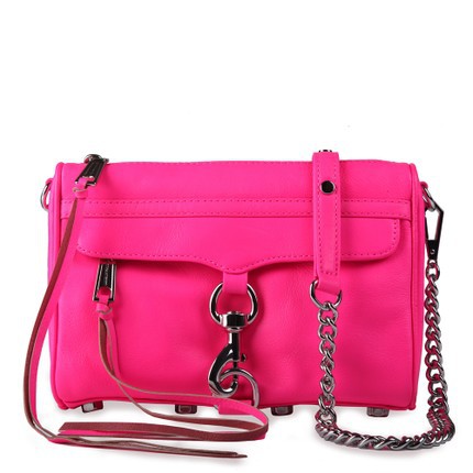 Rebecca Minkoff/ 经典 MINI MAC 单肩斜跨纯皮包 Rebecca Minkoff/ 经典 MINI MAC 单肩斜跨纯皮包